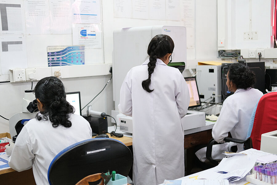 Sri Lanka seeks solutions as health care workers head West